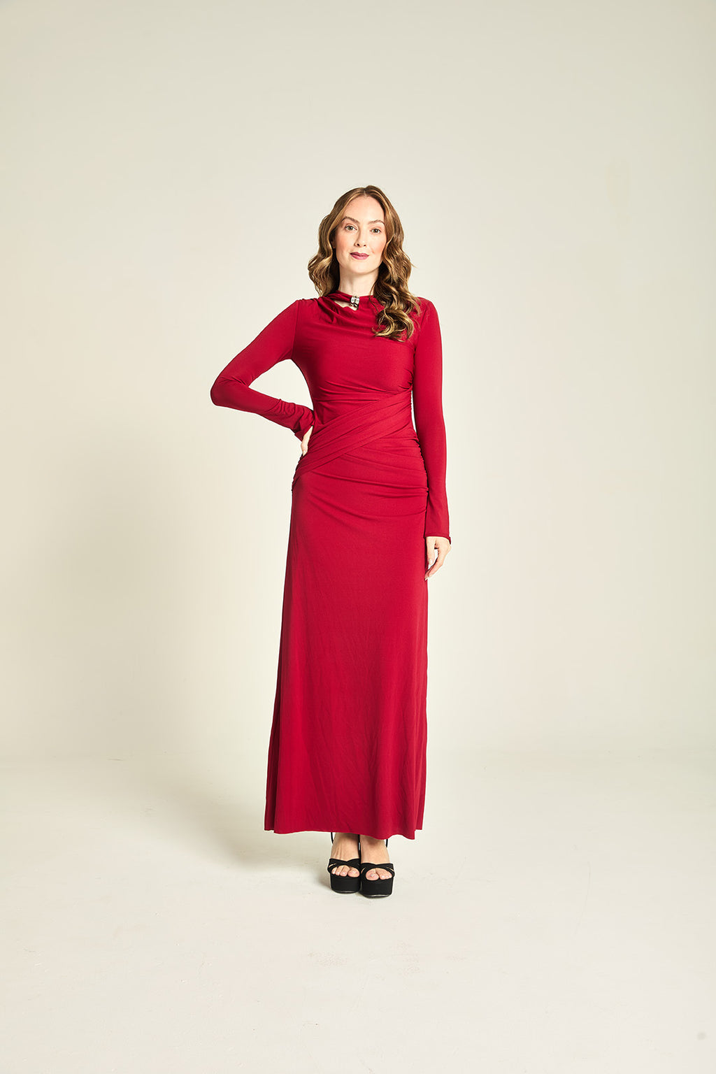 VESTIDO LONGO TRANSP ATELIÊ