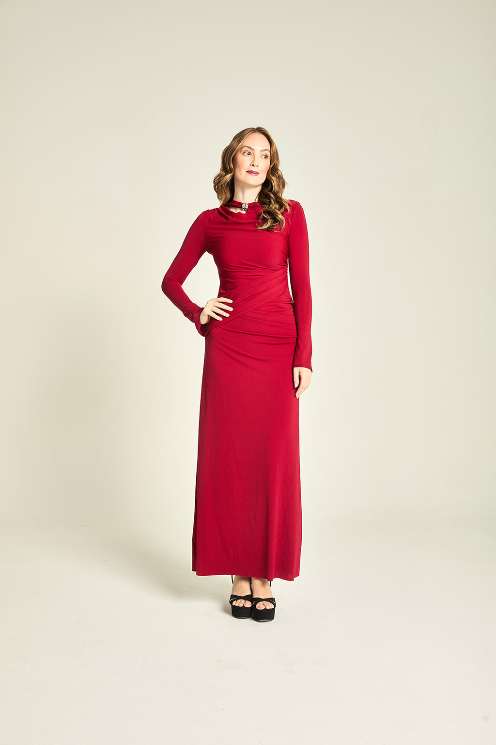 VESTIDO LONGO TRANSP ATELIÊ
