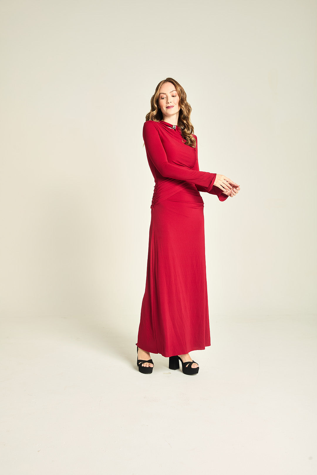 VESTIDO LONGO TRANSP ATELIÊ