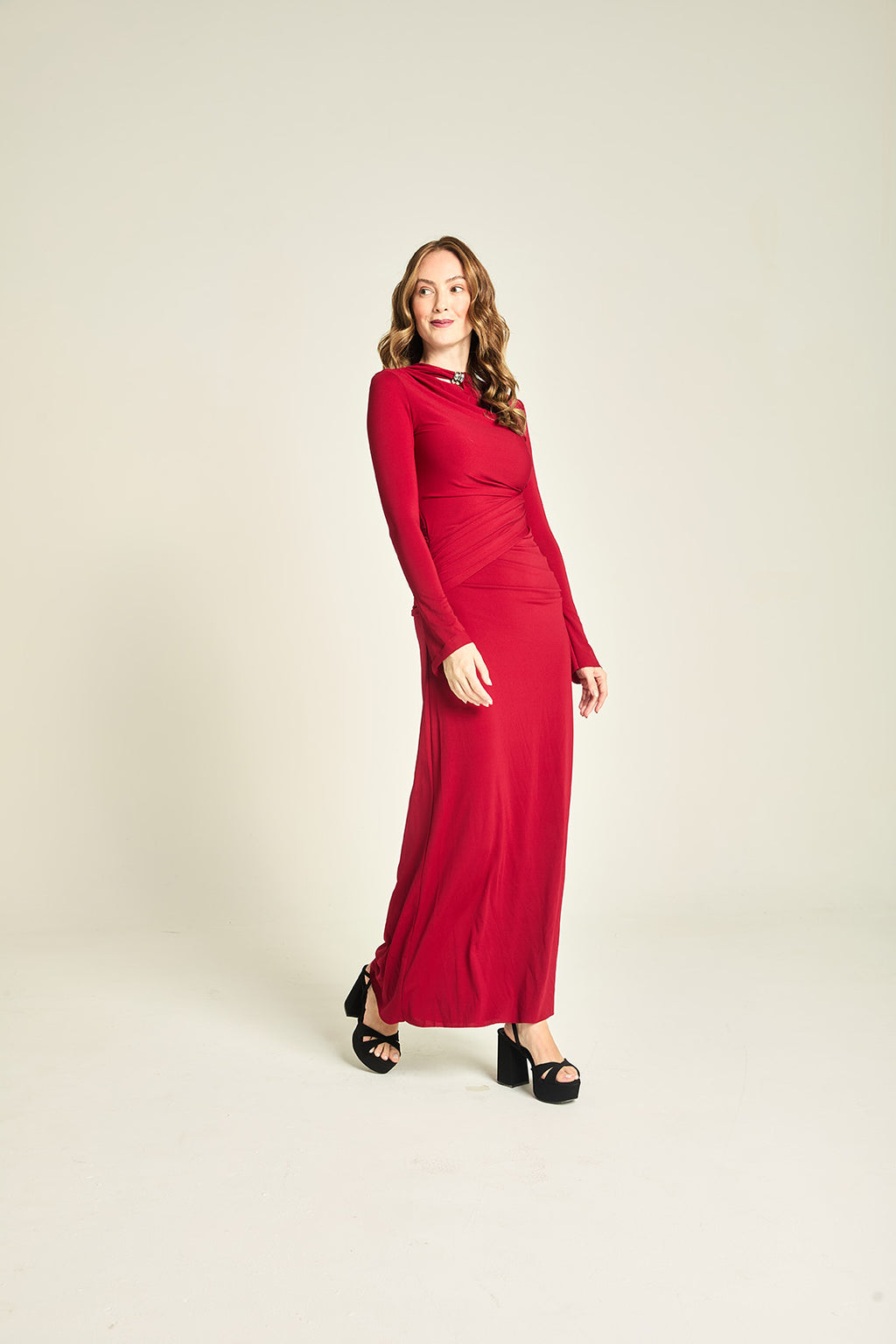 VESTIDO LONGO TRANSP ATELIÊ
