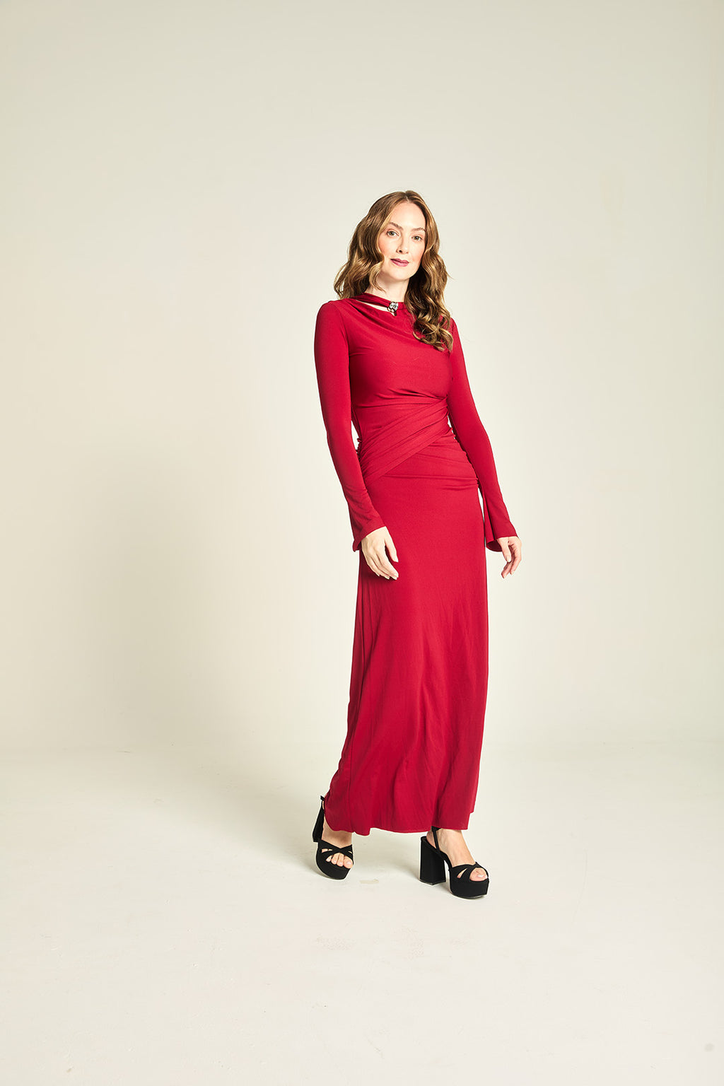 VESTIDO LONGO TRANSP ATELIÊ