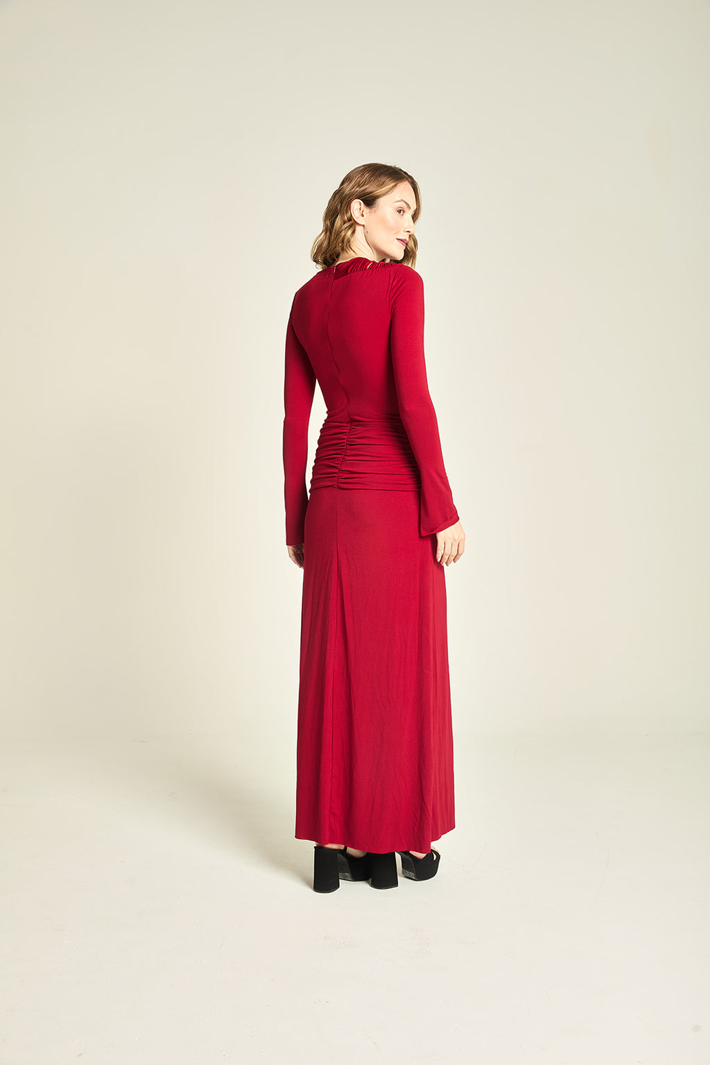 VESTIDO LONGO TRANSP ATELIÊ