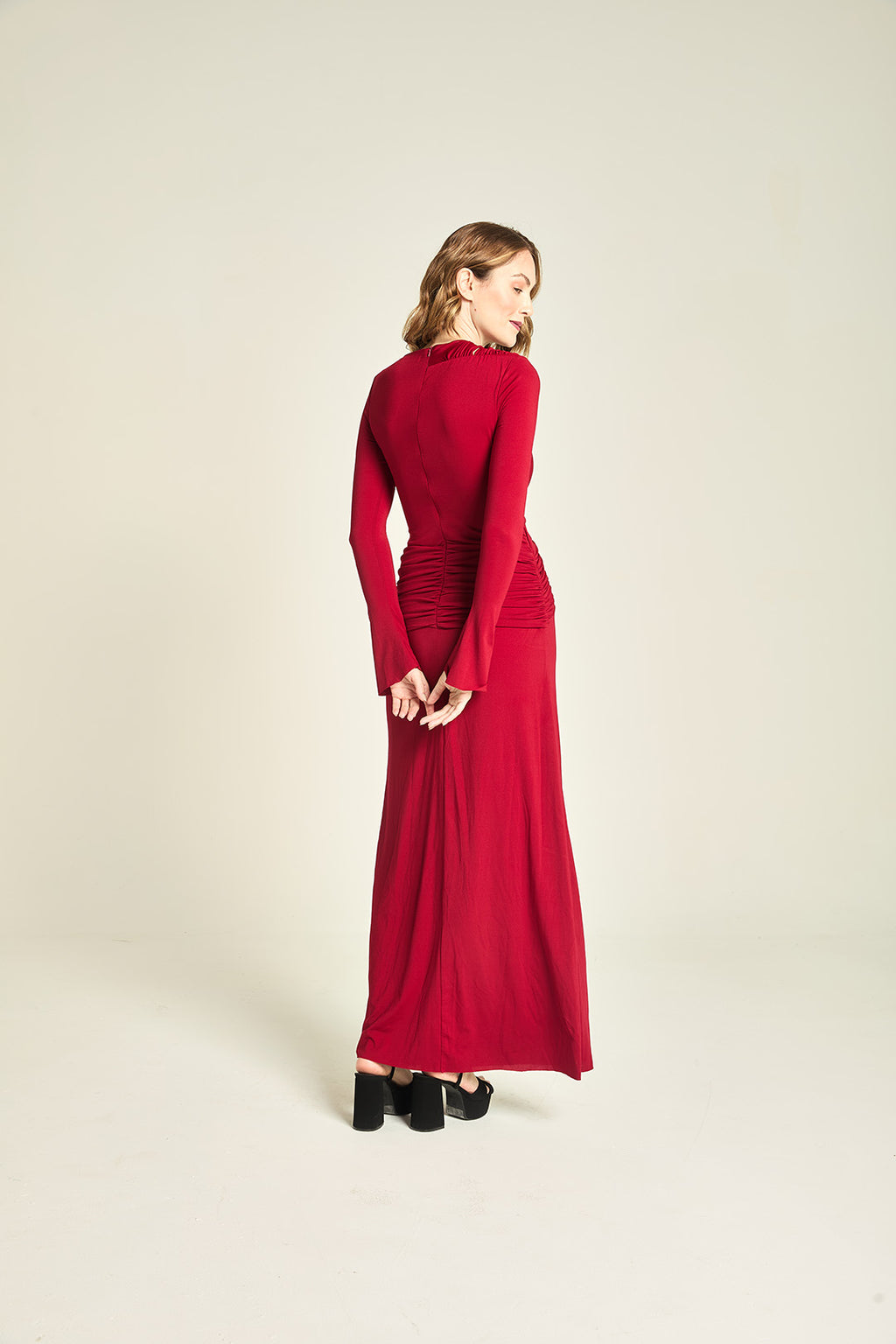VESTIDO LONGO TRANSP ATELIÊ