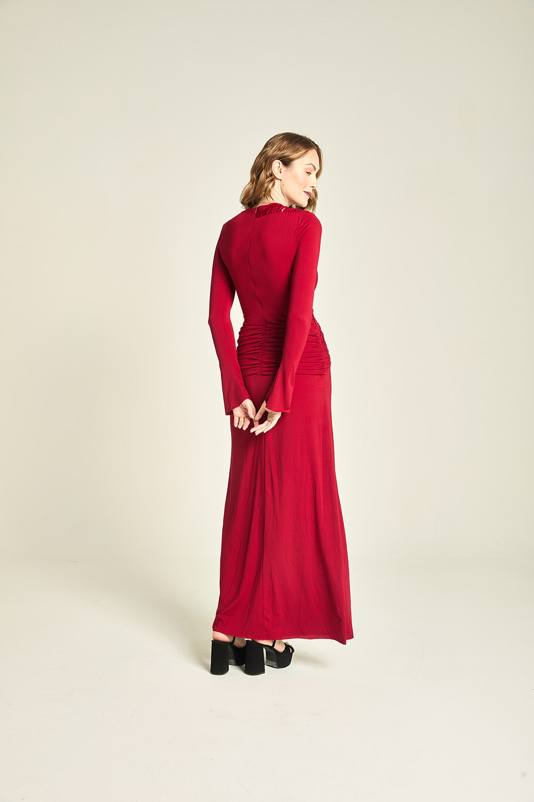 VESTIDO LONGO TRANSP ATELIÊ