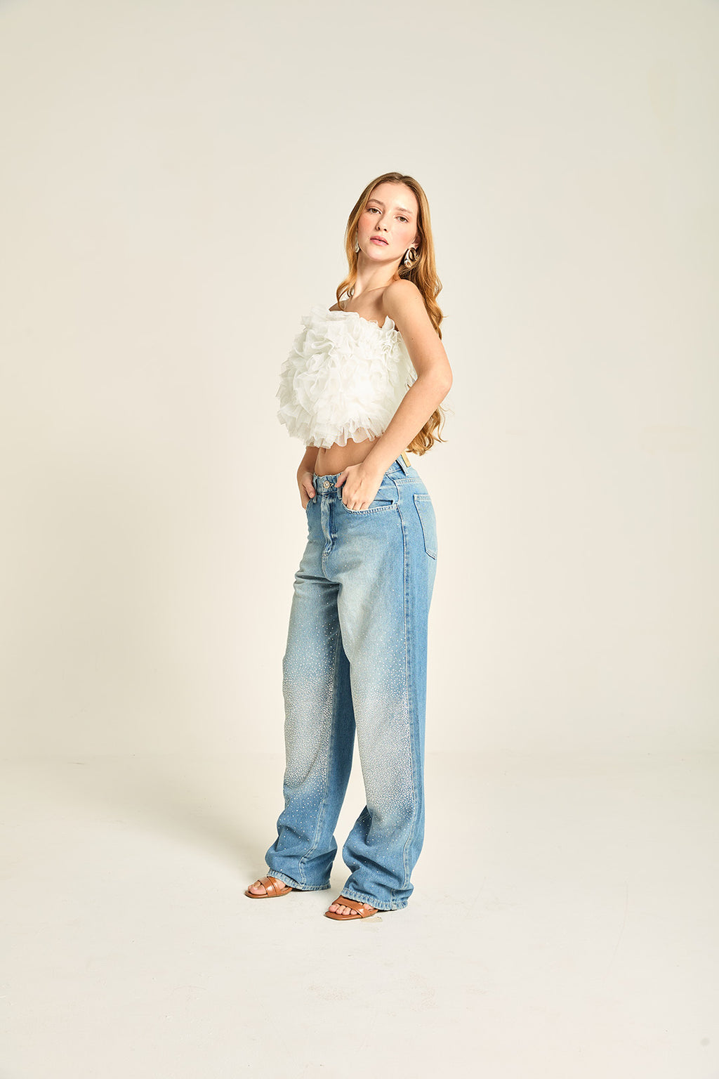 TOP TULE FRUFRU FRENTE
