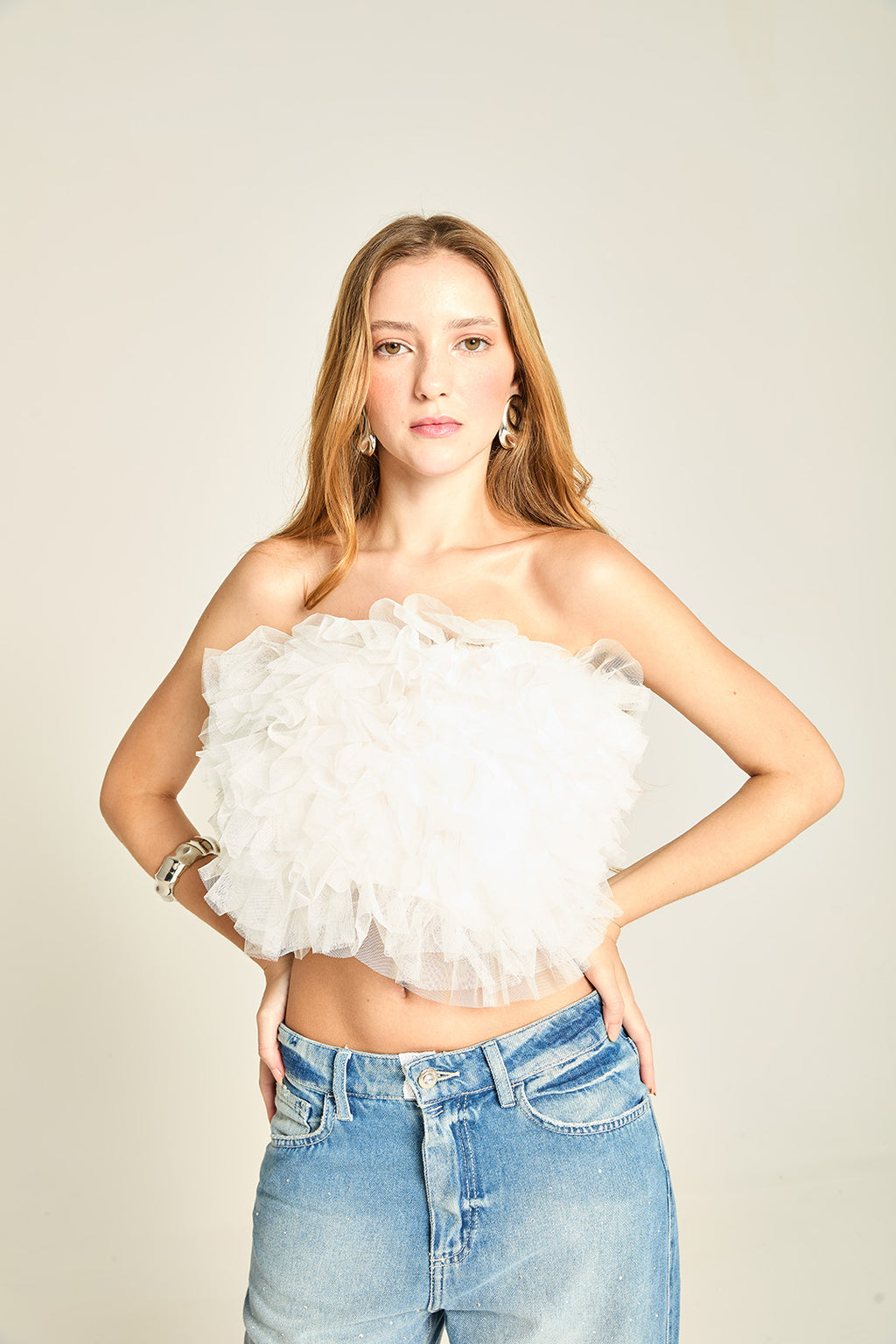 TOP TULE FRUFRU FRENTE