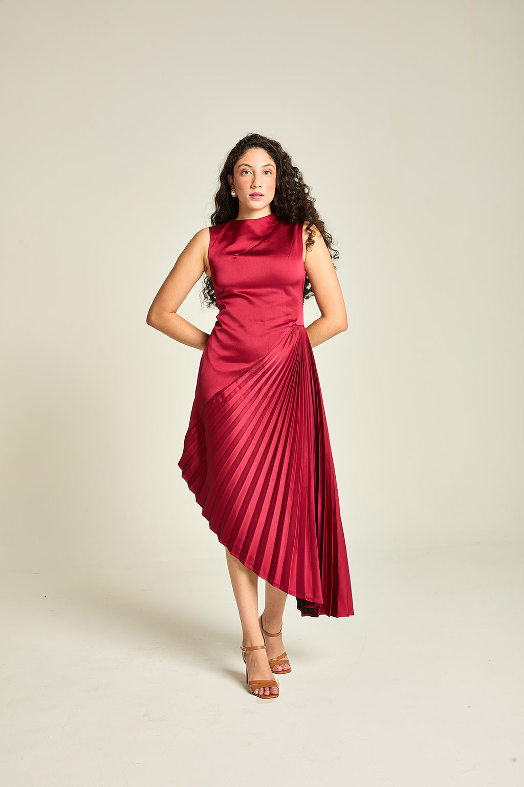 VESTIDO LEQUE PLISS ATELIÊ