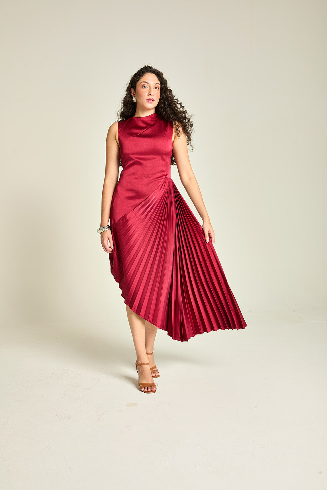 VESTIDO LEQUE PLISS ATELIÊ