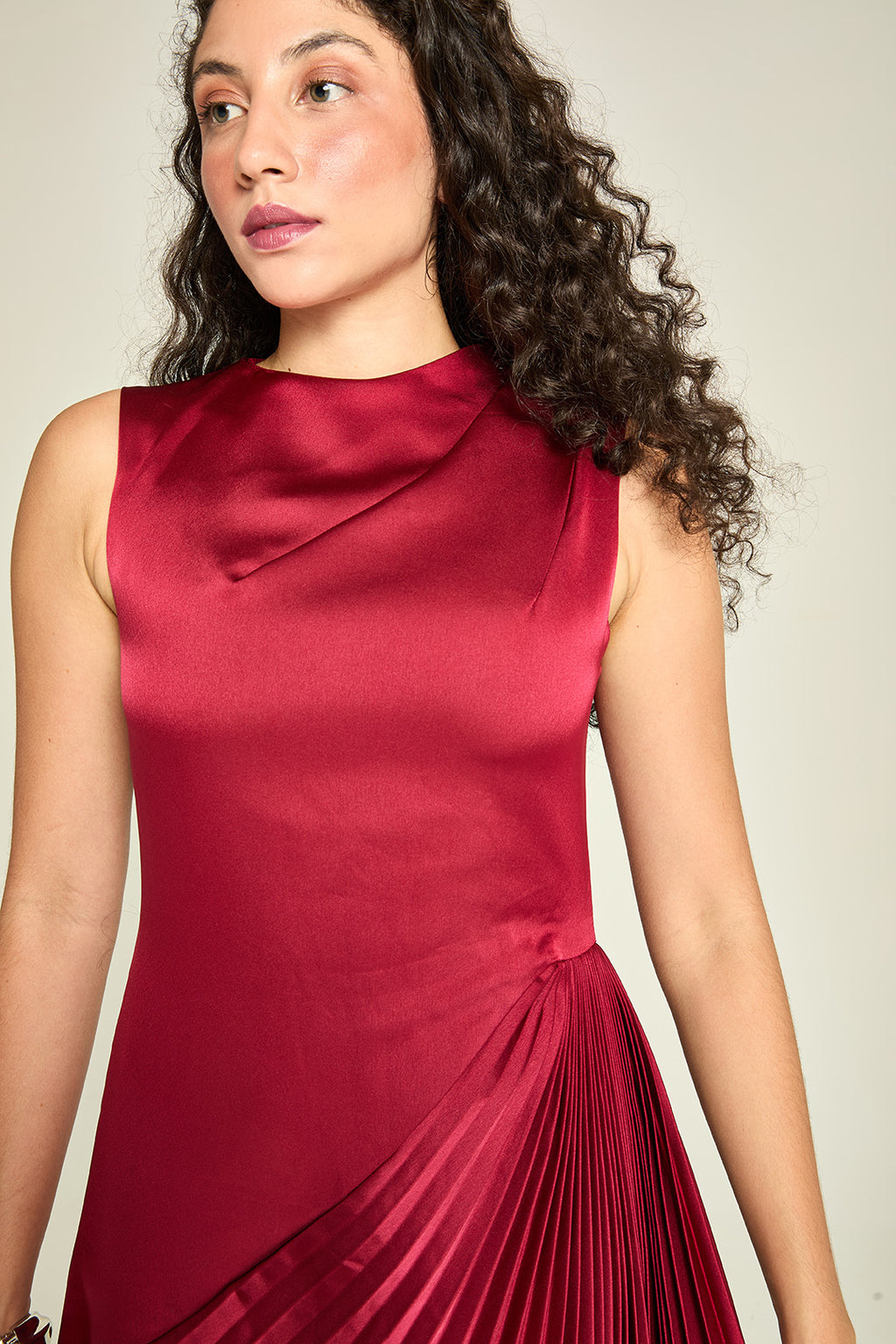 VESTIDO LEQUE PLISS ATELIÊ