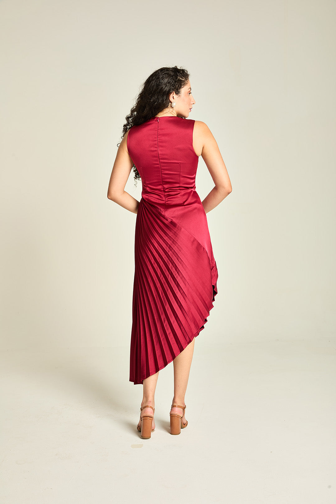 VESTIDO LEQUE PLISS ATELIÊ