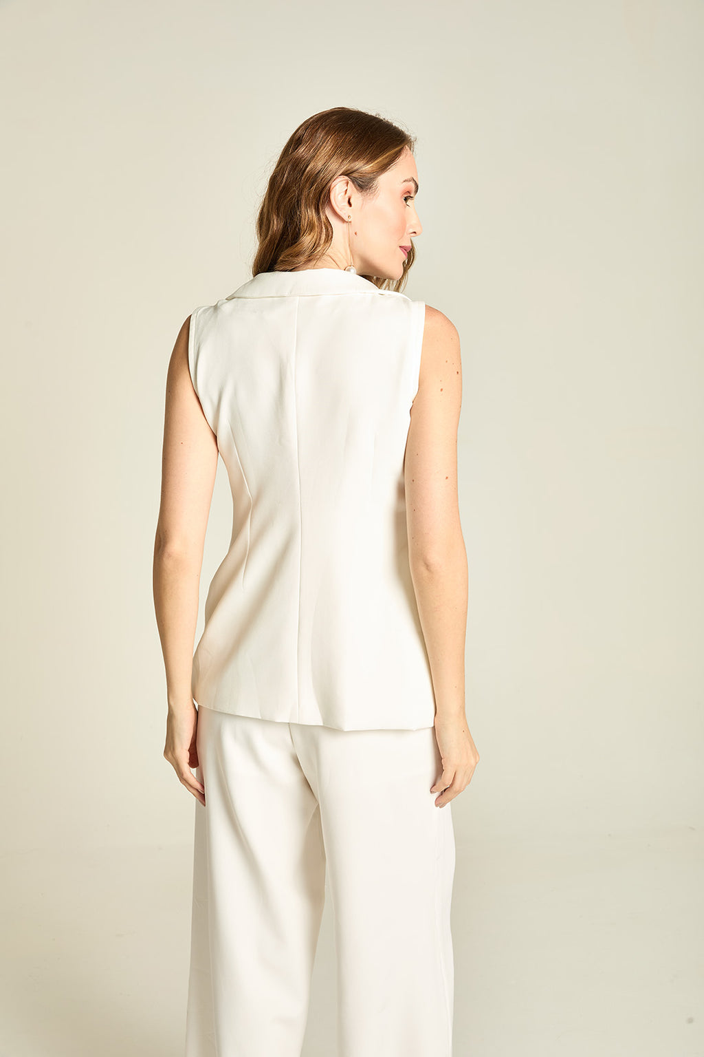 CONJUNTO COLETE E CALCA ALFAIATARIA