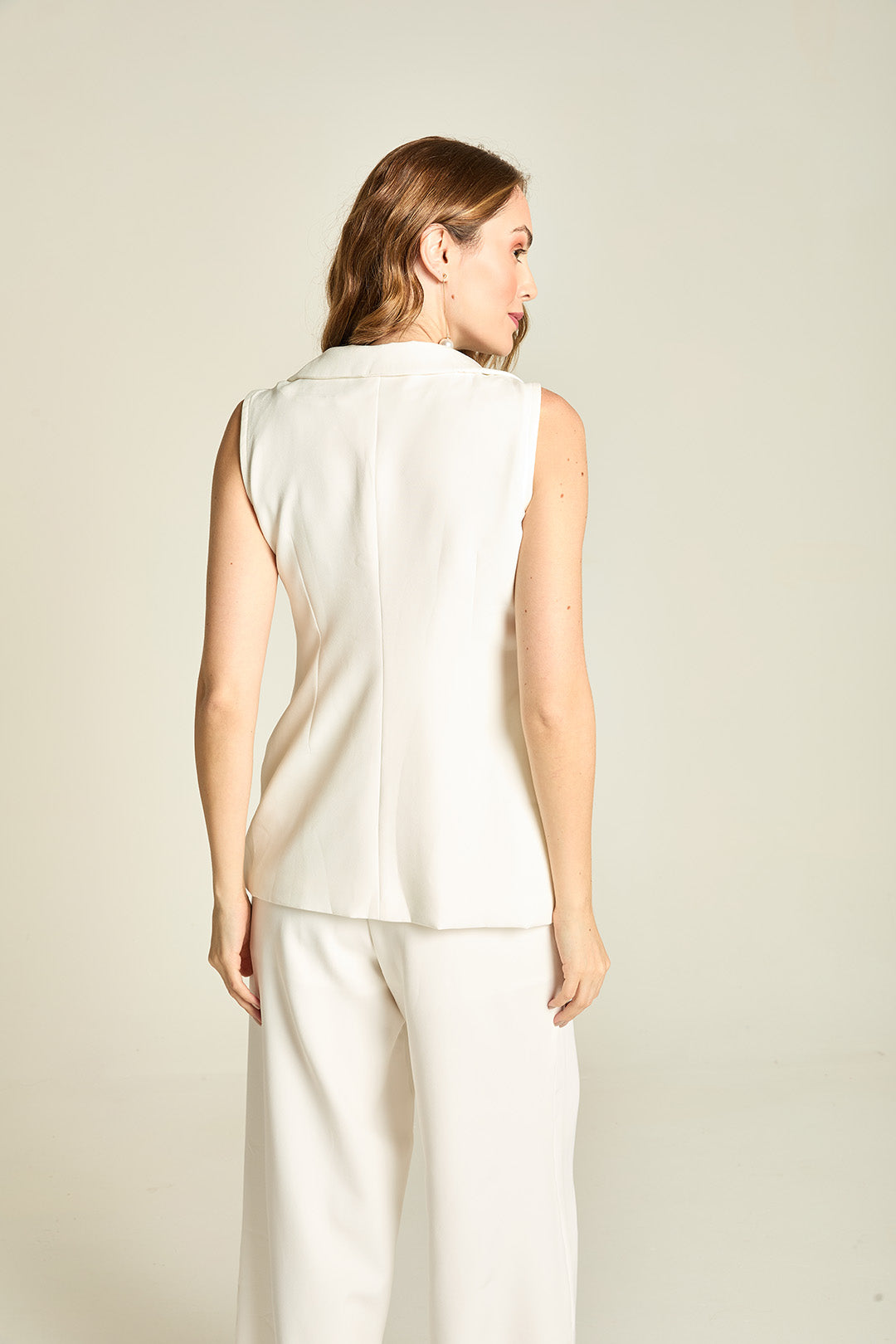 CONJUNTO COLETE E CALCA ALFAIATARIA