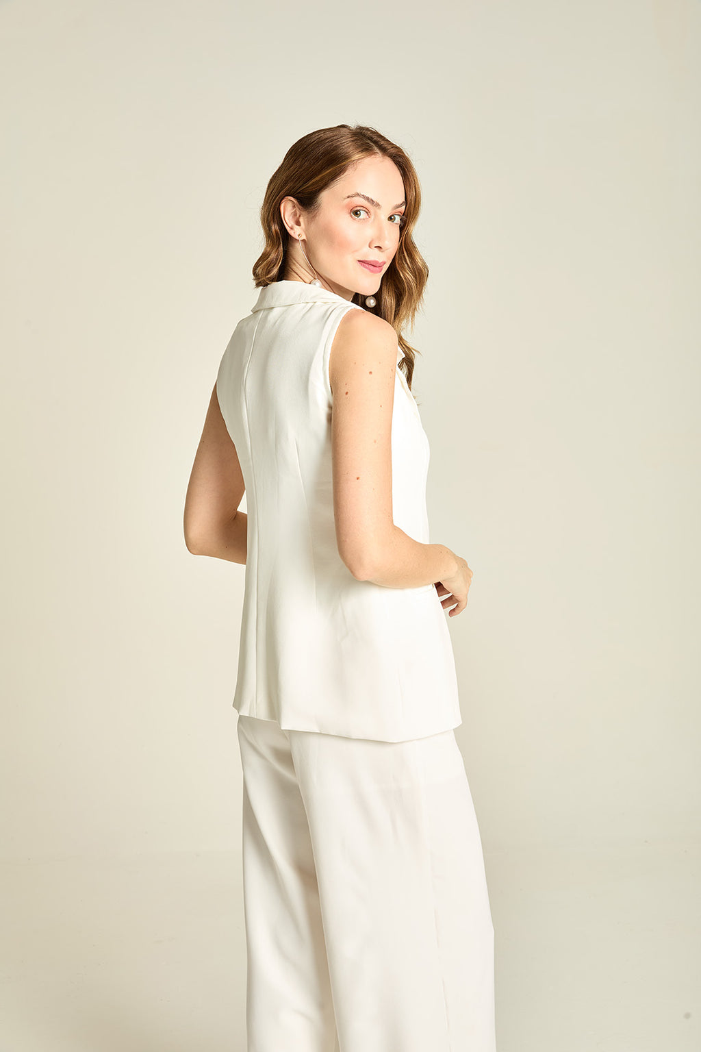 CONJUNTO COLETE E CALCA ALFAIATARIA