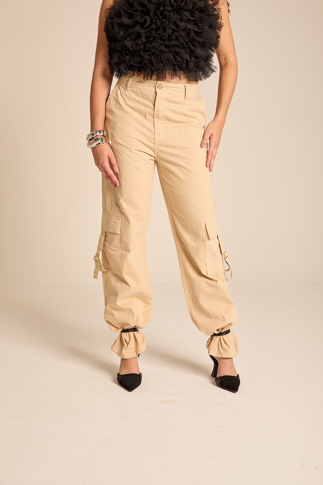 CALCA WIDE LEG CARGO COLLOR