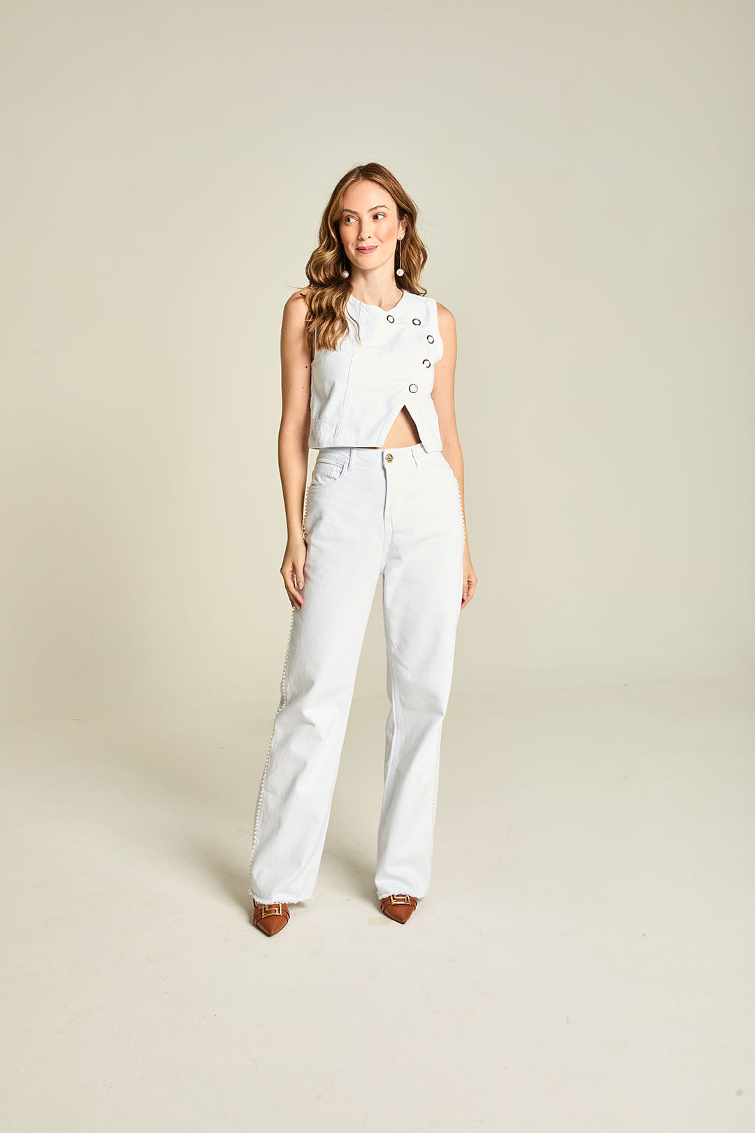 COLETE COLLOR BRANCO