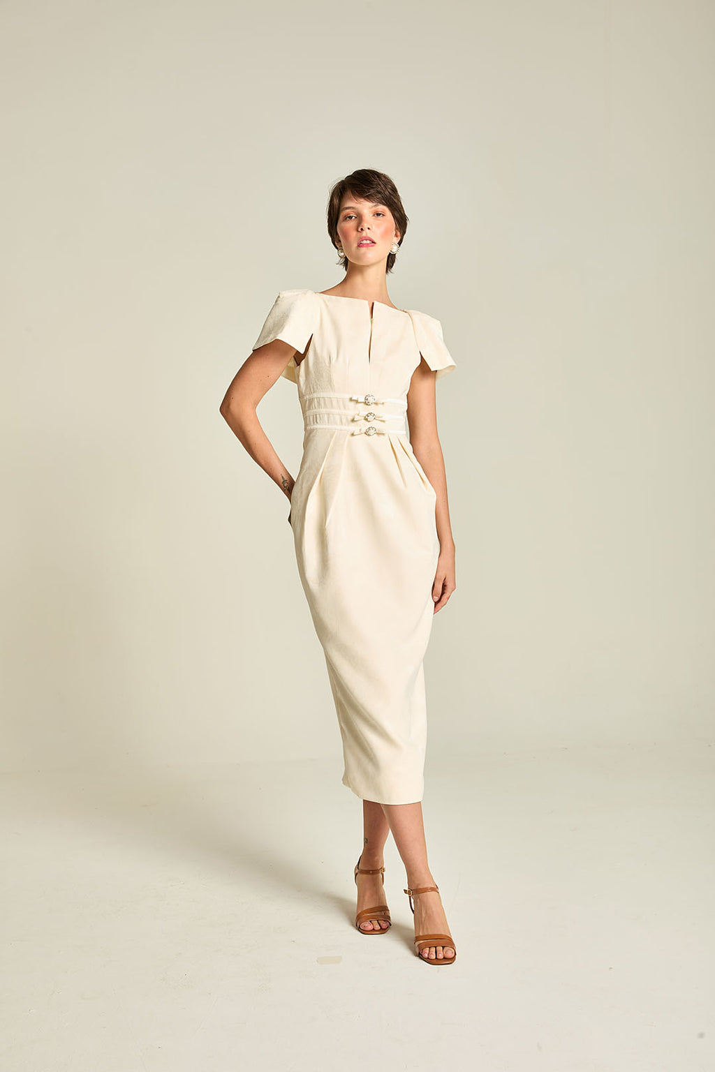 VESTIDO TUBINHO NOBREZA ATELIÊ