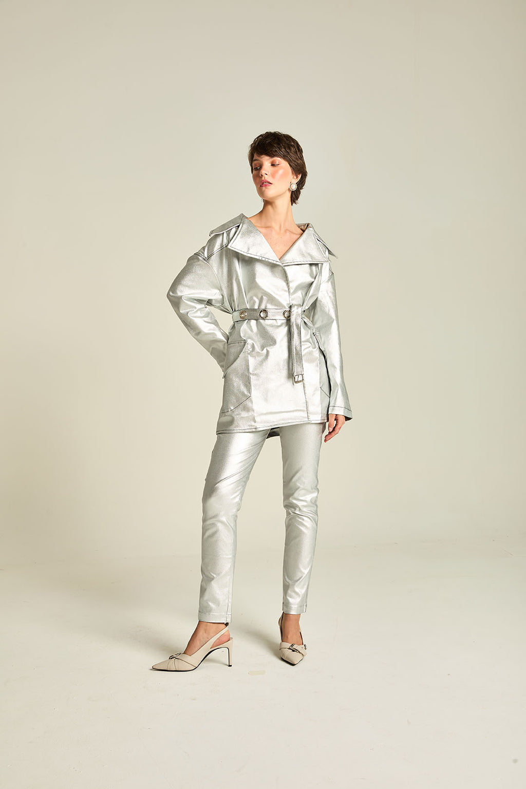 CL RETA DE BEGALINE C/ FOIL - PRATA