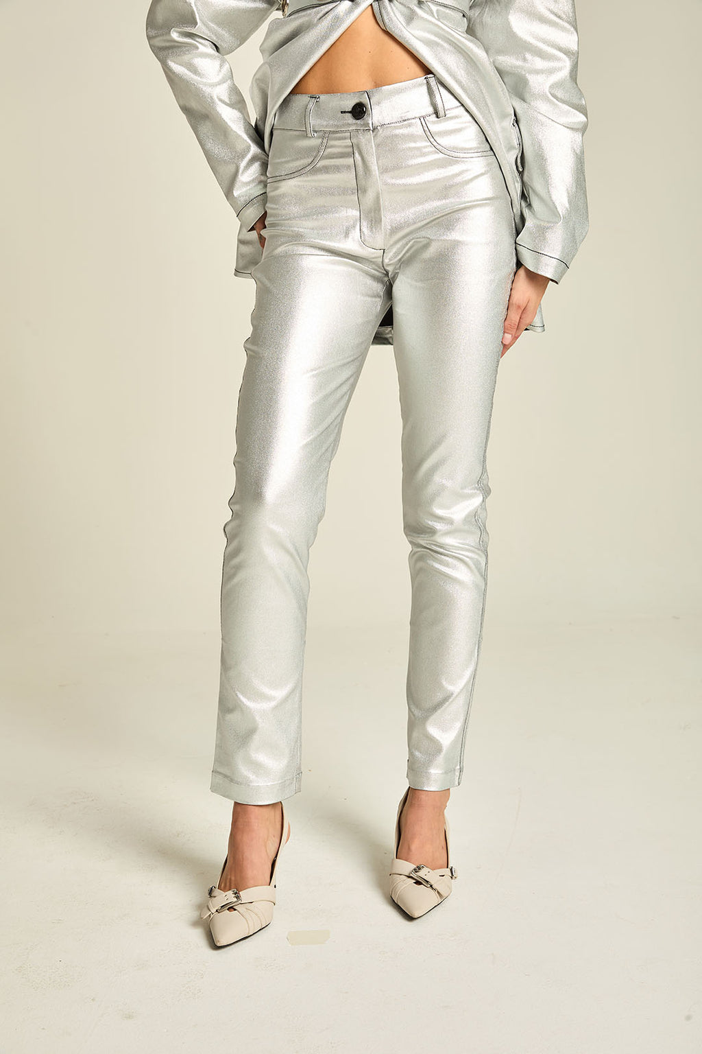 CL RETA DE BEGALINE C/ FOIL - PRATA