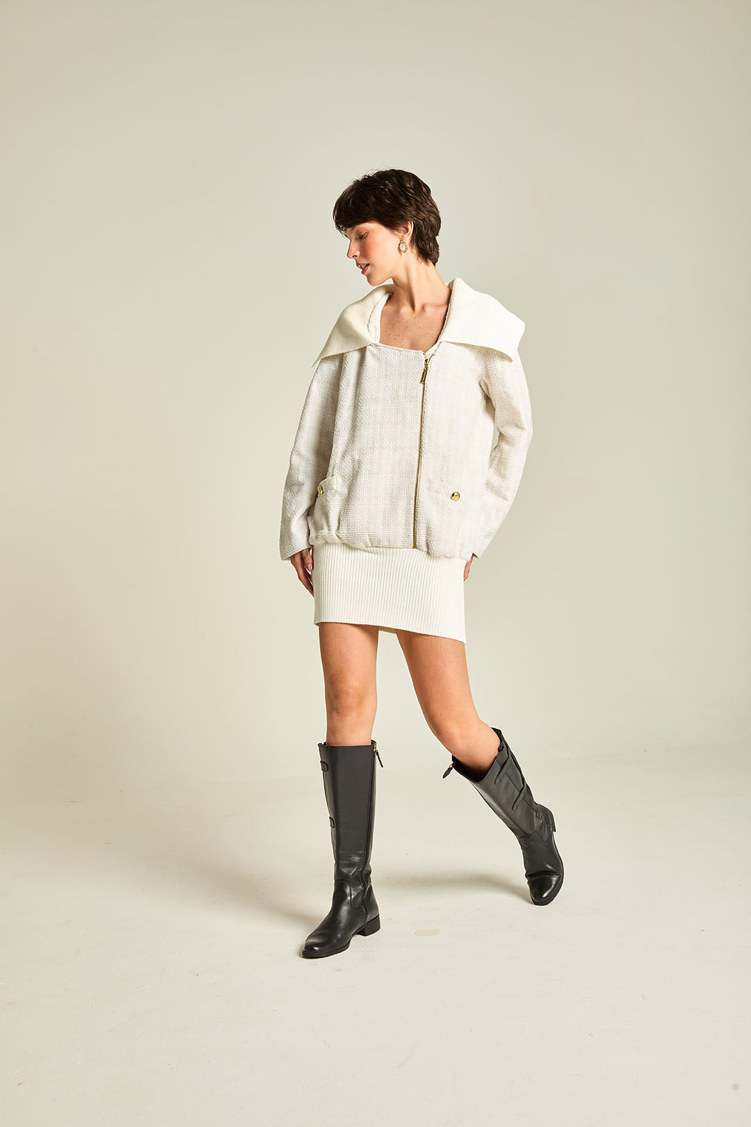 CS VESTIDO TWEED