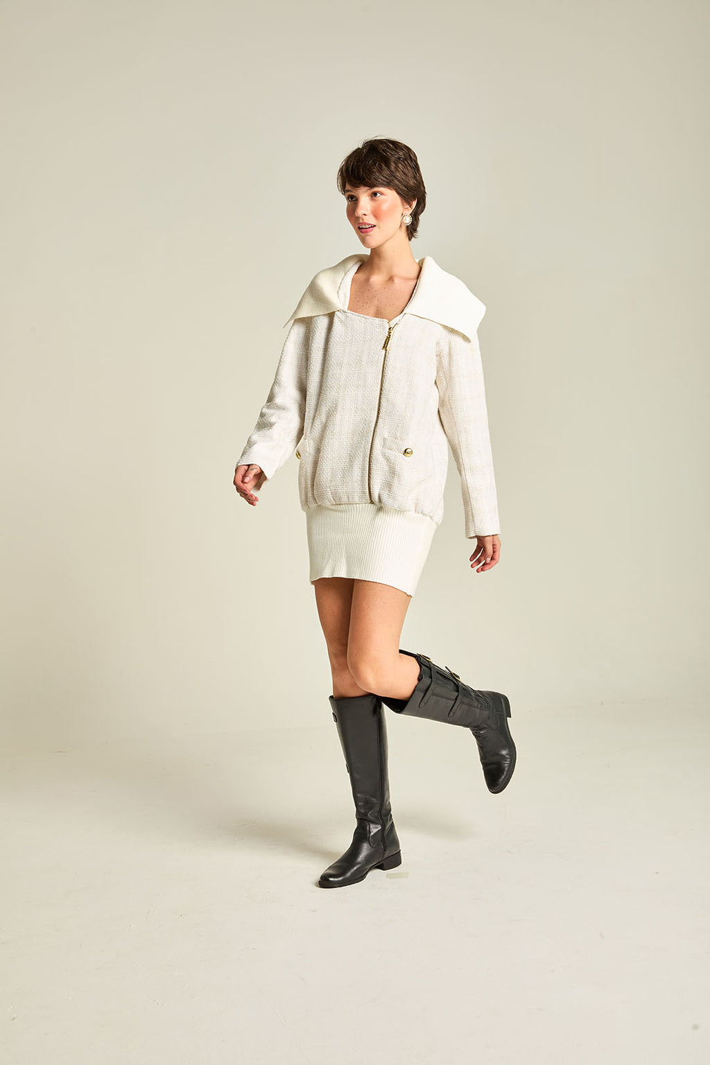 CS VESTIDO TWEED
