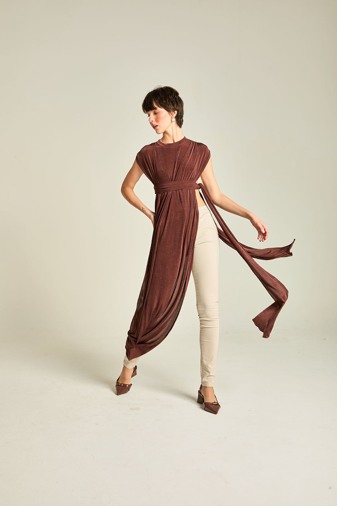 BLUSA JERSEY LONGA ATELIÊ