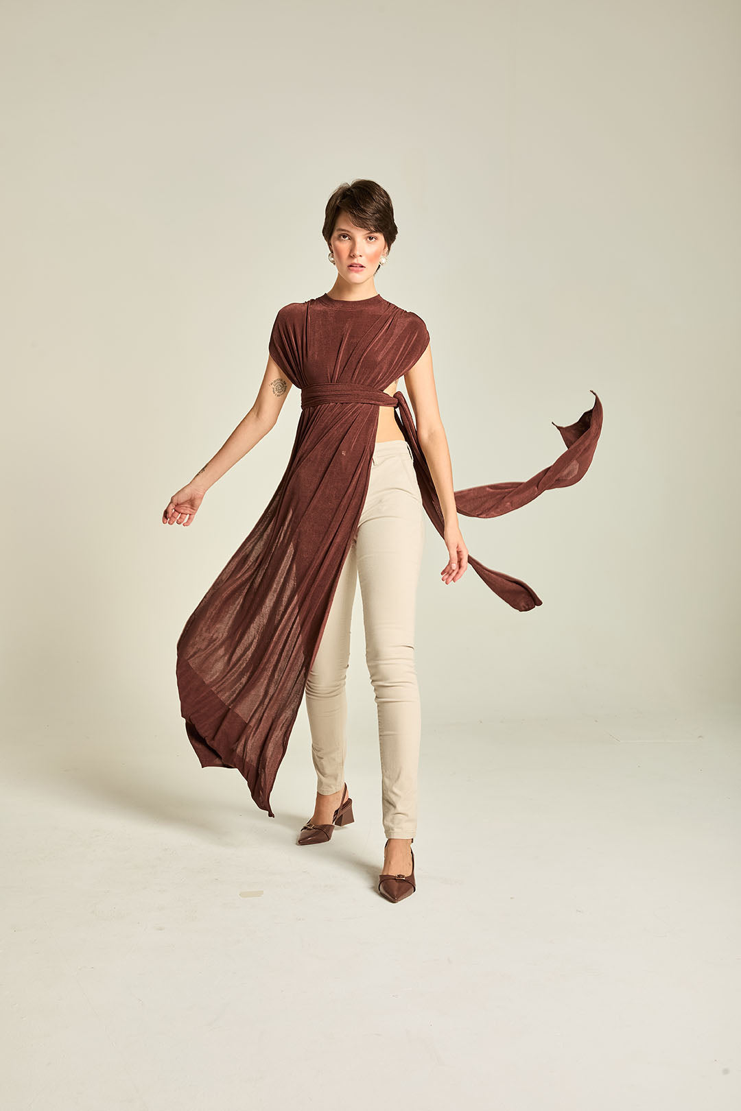 BLUSA JERSEY LONGA ATELIÊ