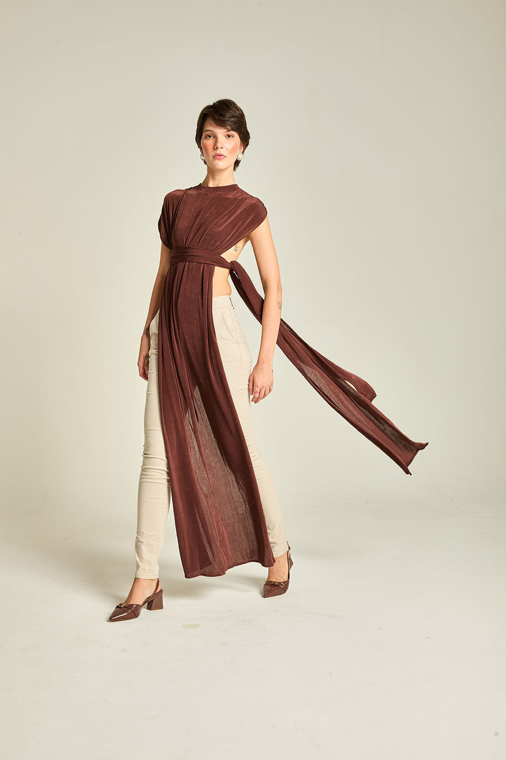 BLUSA JERSEY LONGA ATELIÊ