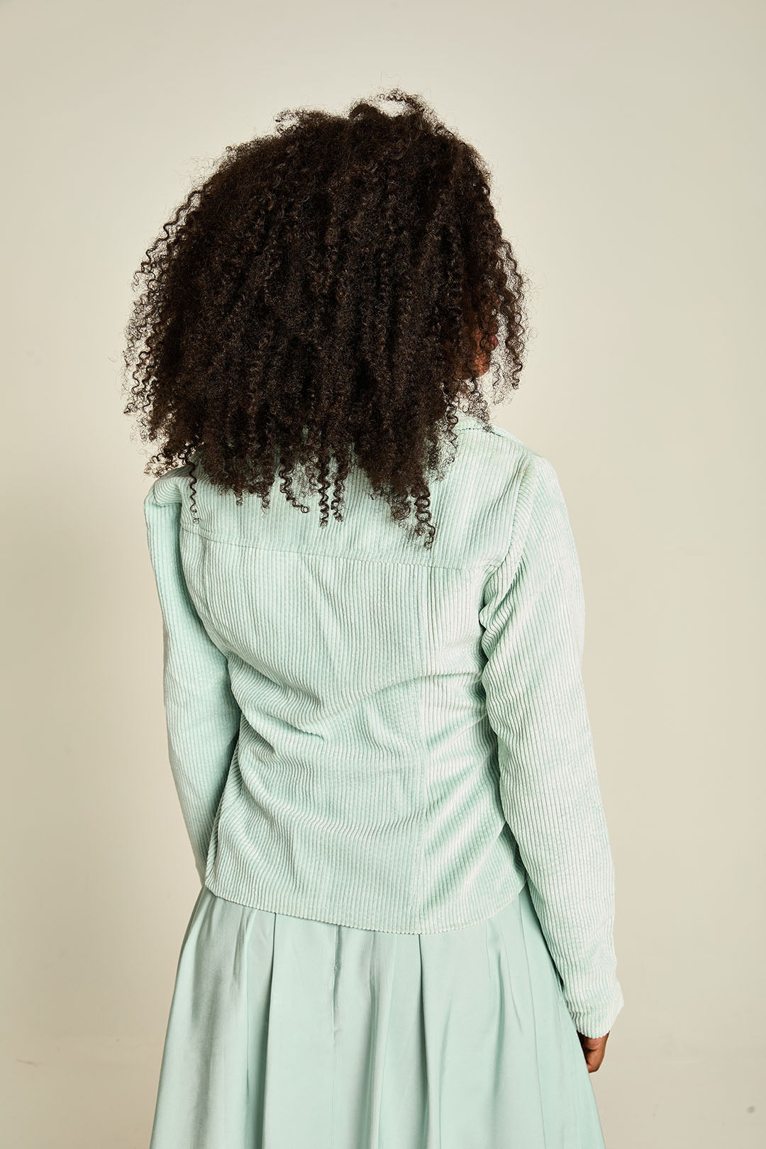 CASACO VELUDO C/ TRANSPASSE