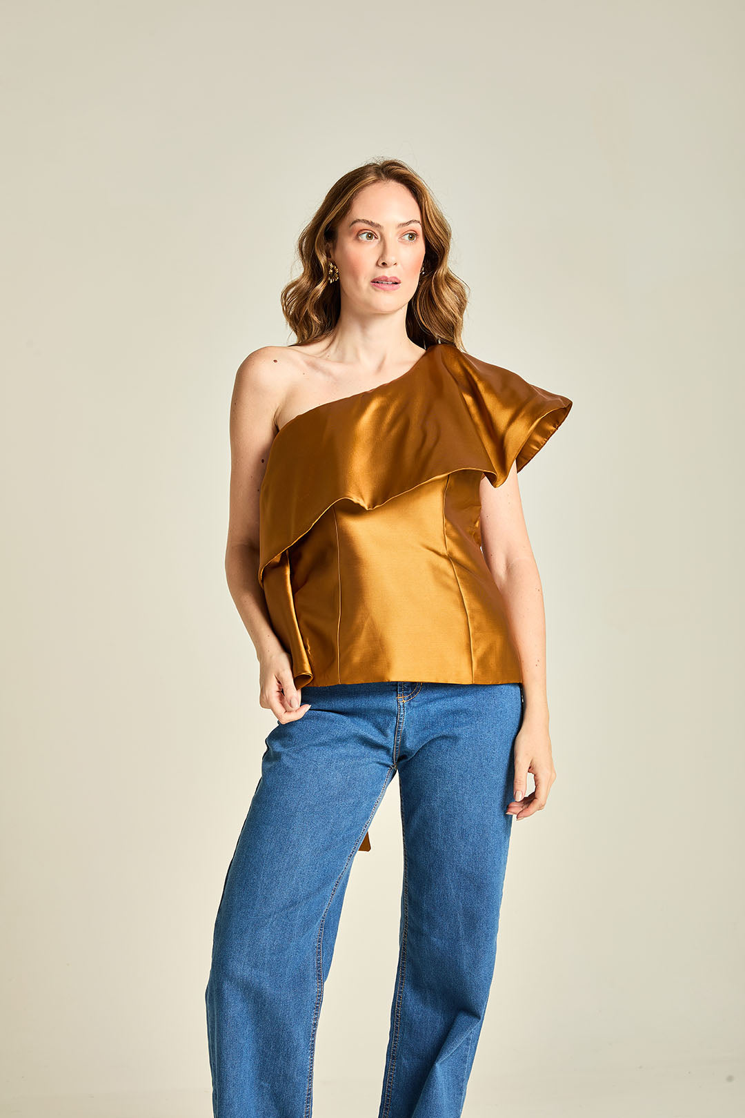 BL ZIBELINE OMBRO SO C/ BABADO