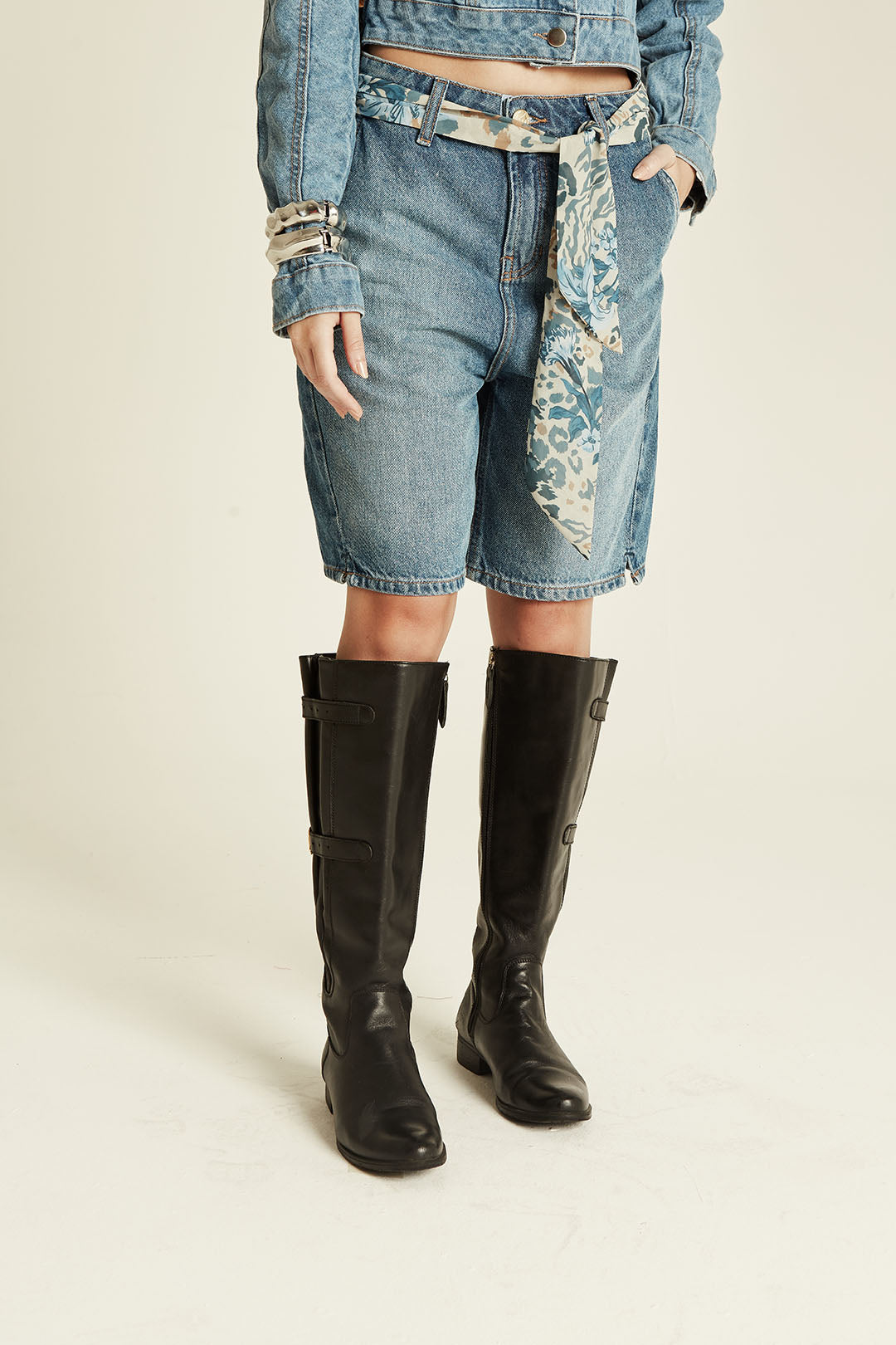 BERMUDA MOM BLUE