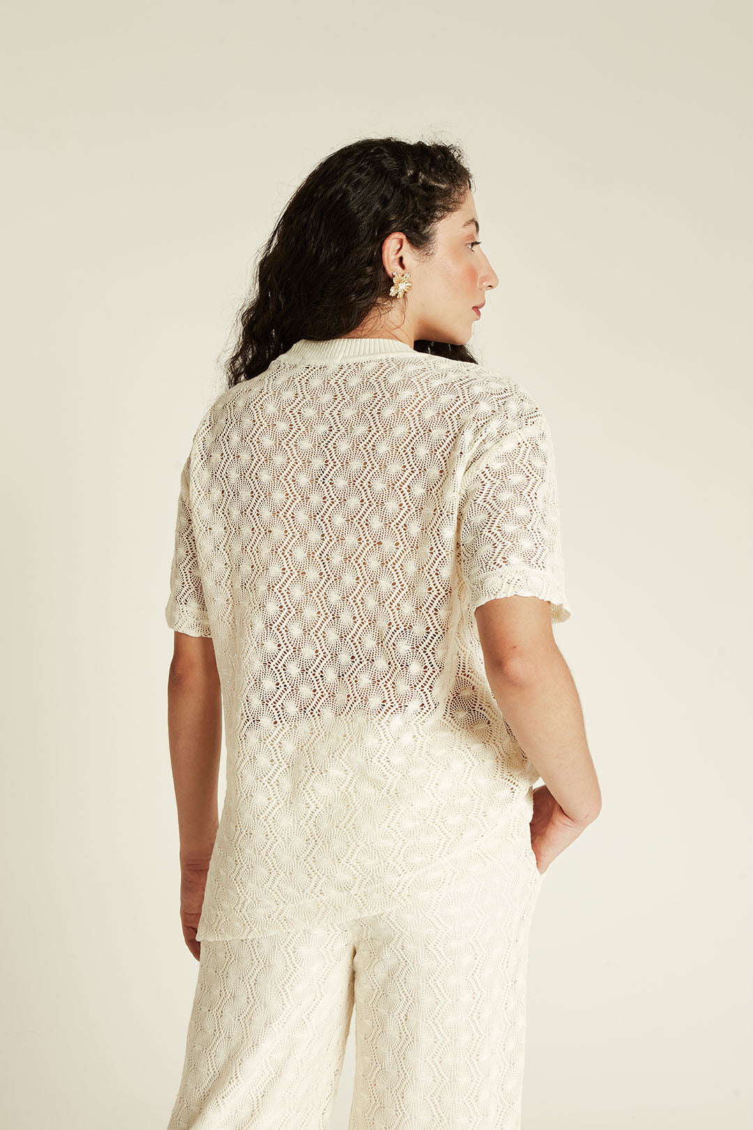 BLUSA BARRA ASSIMETRICA TRICOT