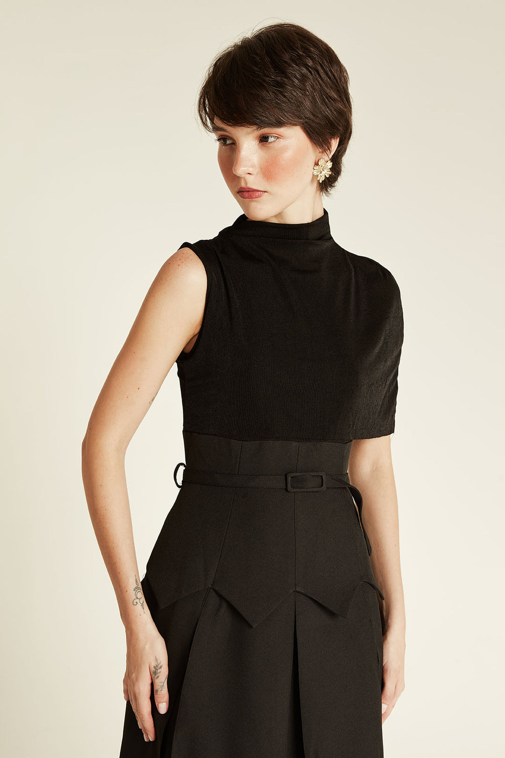 VESTIDO RECORTS PESK ATELIÊ