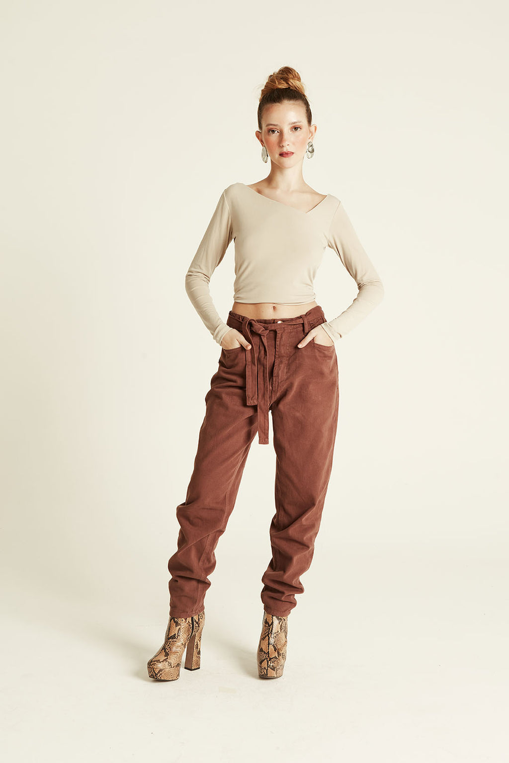 BLUSA CARAMELO