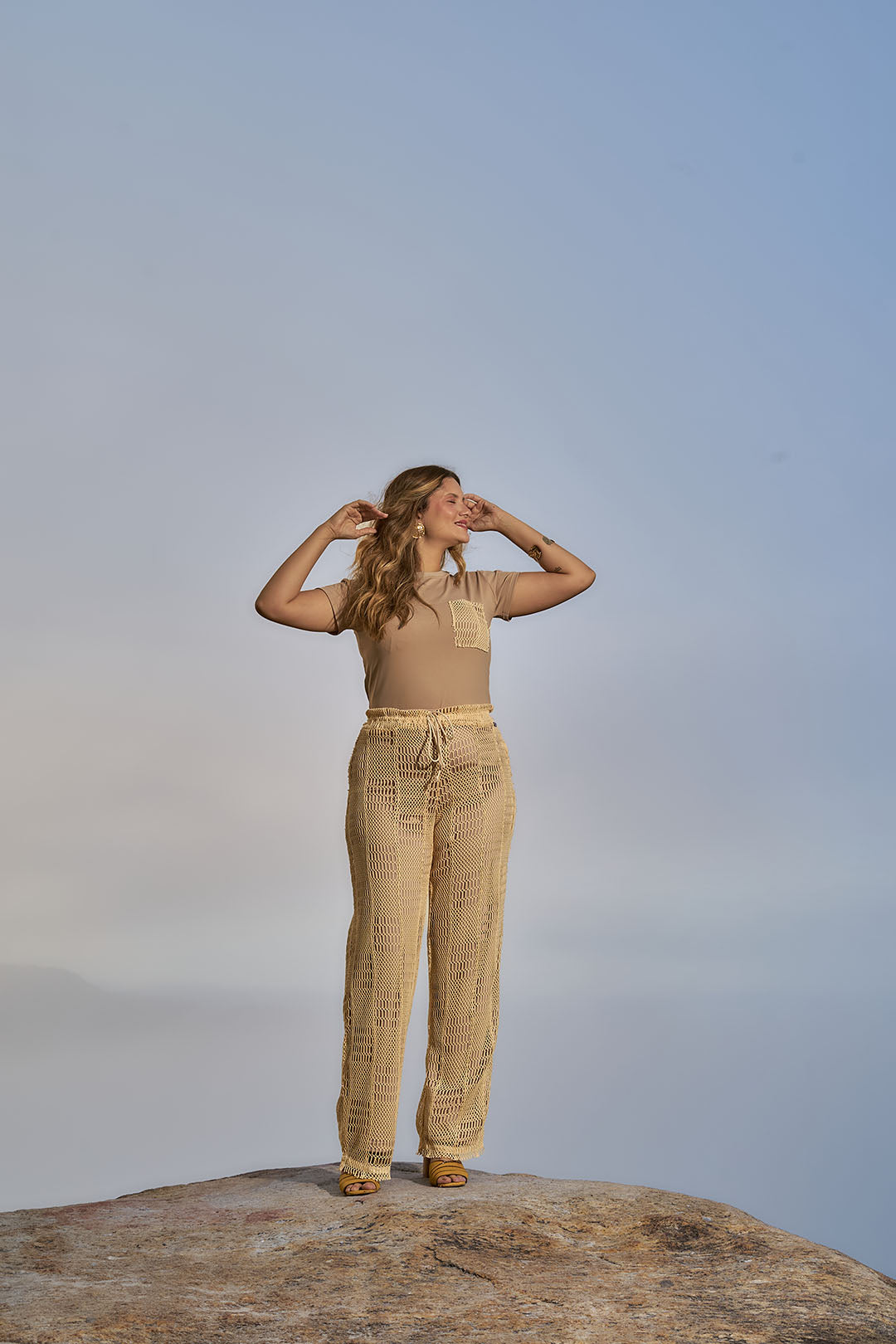 CALÇA PRAIA DUO NATURAL