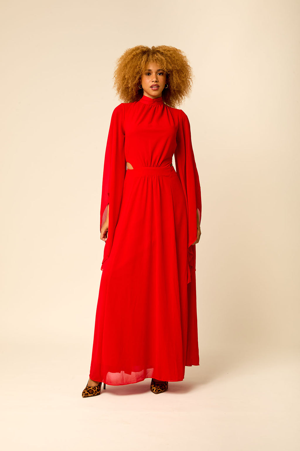VESTIDO LONGO VERMELHO