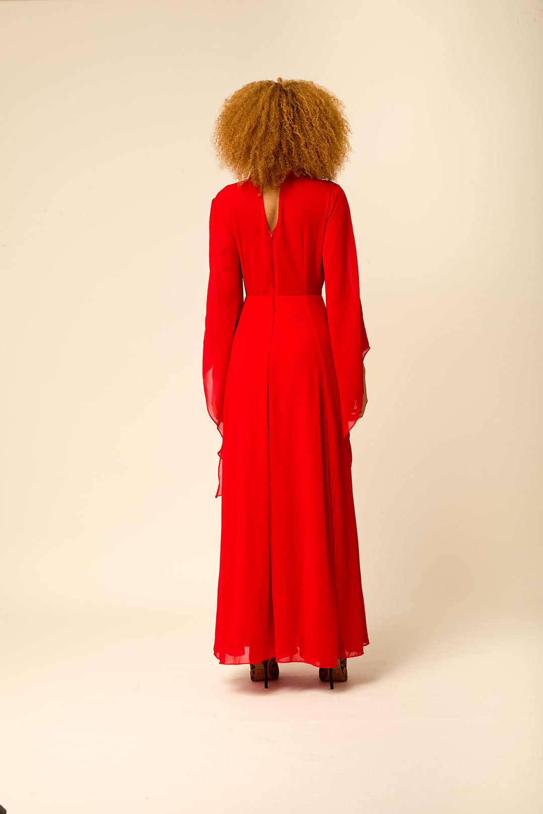 VESTIDO LONGO VERMELHO