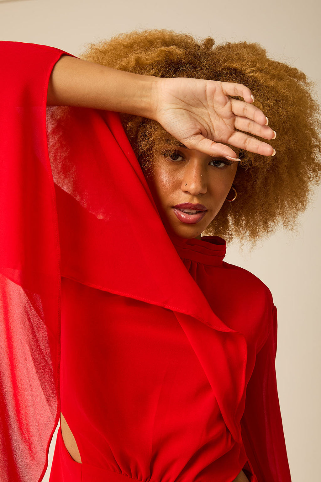 VESTIDO LONGO VERMELHO